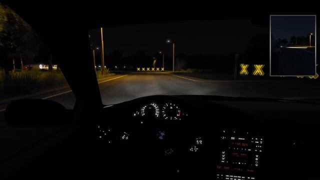 Покатушки по ночному городу?✅ ОБЗОР МОДА BMW E36 1.43(Euro Truck Simulator 2) смотреть онлайн