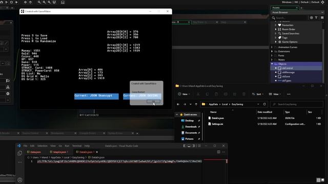 GameMaker Saving and Loading System With Encryption смотреть онлайн
