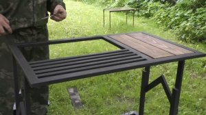 Мангал в стиле лофт своими руками