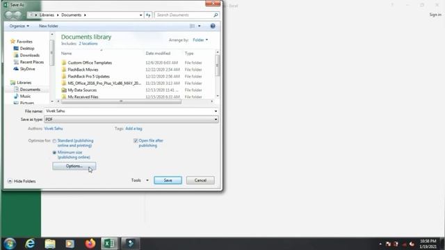 How to Convert Excel File in PDF in Excel in Hindi 2021 смотреть онлайн