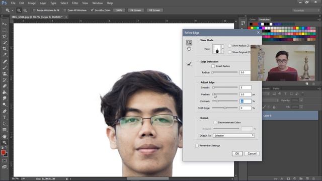 MEMOTONG OBJEK MENGGUNAKAN SELECTION TOOL смотреть онлайн