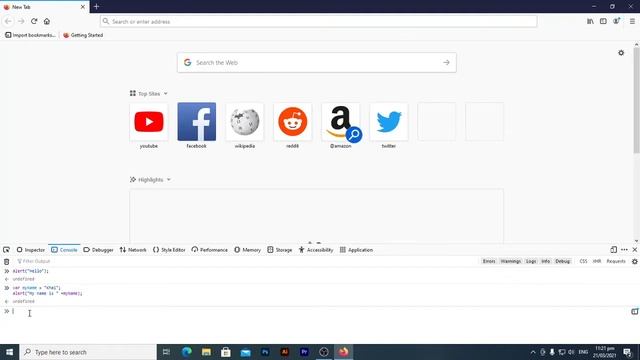 Javascript using Mozilla Firefox смотреть онлайн