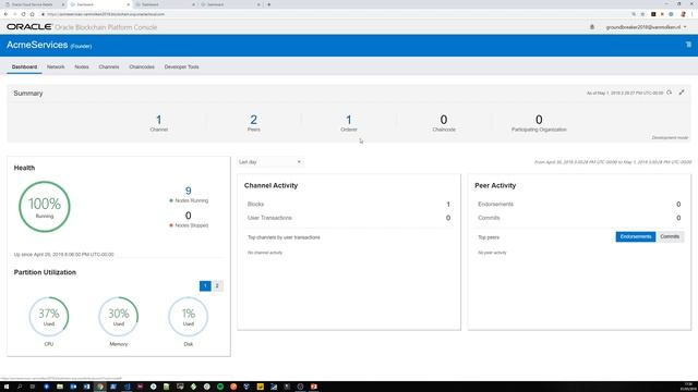 Building a decentralized Blockchain application with Oracle's Blockchain Platform смотреть онлайн
