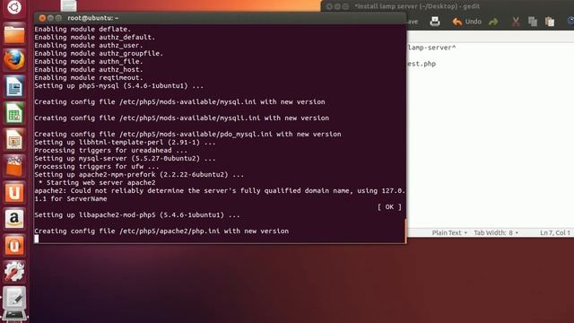 Ubuntu 12.10 Cum instalam serverul LAMP [Linux + apache + mySql + php] смотреть онлайн