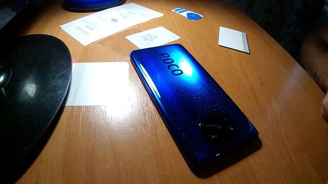 Клею гидрогель на POCO X3 со всех сторон смотреть онлайн