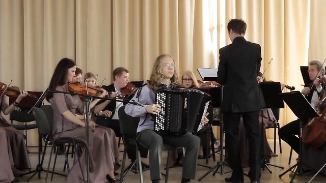 Р. Бажилин "Вальс-мюзет" Соло на баяне Подвойский Тимофей смотреть онлайн