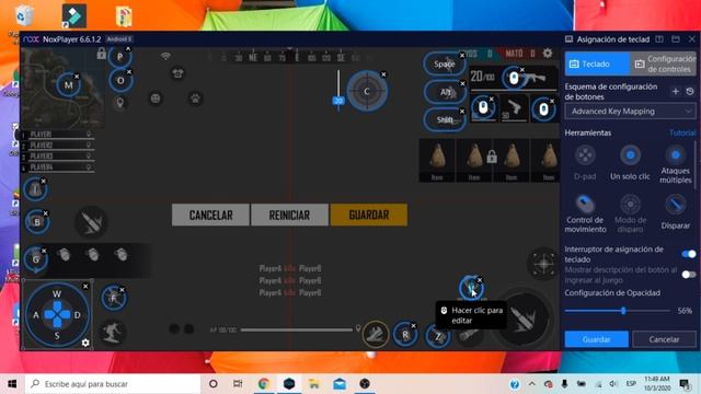 ?COMO CONFIGURAR NOX PLAYER EMULADOR PARA FREE FIRE 2020 (MEJOR CONFIGURACION, DARAS HEADSHOT, ETC) смотреть онлайн