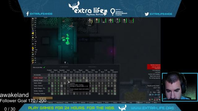 Extra Life Ep8 Rimworld - When Flies Attack! смотреть онлайн