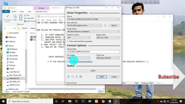 How to Create Bootable Usb Drive For Windows 10 From ISO Image File смотреть онлайн