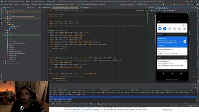 The Ultimate Guide to flutter_background_service (with Android Native Walk-through)[2023] смотреть онлайн
