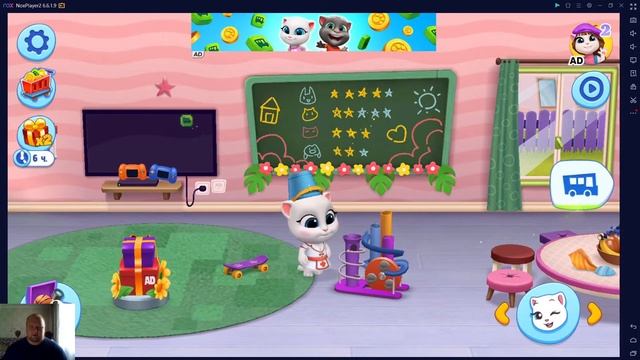 Мой Говорящий Том Друзья Часть 72 на Android и iOS Играю в игры со своими питомцами #Том #Том2 смотреть онлайн