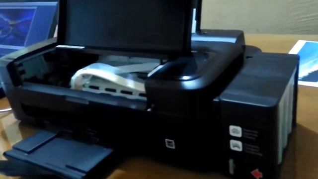 Epson L300 Print test смотреть онлайн
