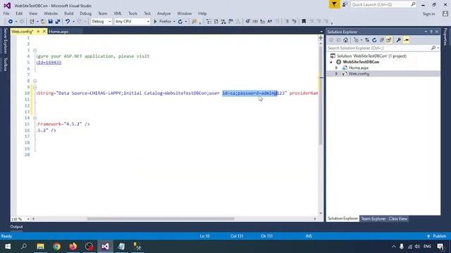 Asp.net C# Tutorial 4 - Connection String Configuration and Test Connection with SQL Server смотреть онлайн