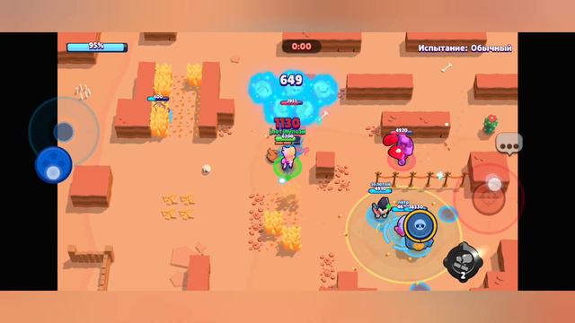 Играем в режим роборубка brawl Stars смотреть онлайн