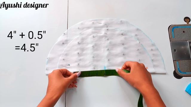 Double layer bell sleeves सीखें आसानी से।Short umbrella baju design cutting and stitching.bell slee смотреть онлайн