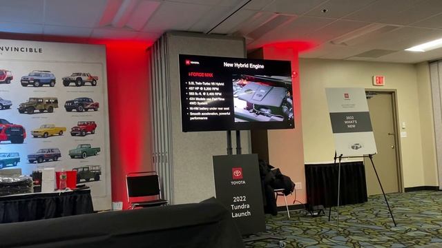 2022 Toyota Tundra launch/What's new/2022 Тойота Тундра/Что нового в Тундре смотреть онлайн