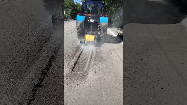 Дорожные фреза МТС 110 для трактора МТЗ беларус смотреть онлайн