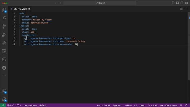 Configuring access to the Kasten Dashboard via Kubernetes Ingress смотреть онлайн