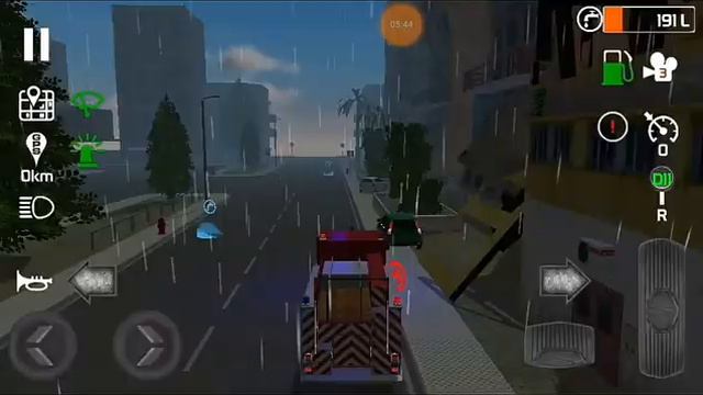 Обзор на игру Fire Engine Simulator!
