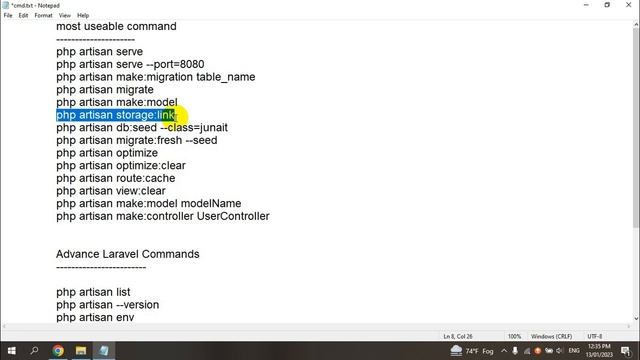 5. Laravel Command смотреть онлайн