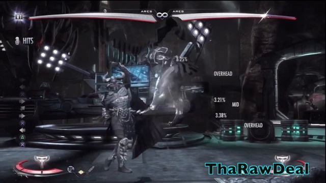 INJUSTICE GODS AMONG US - ARES ADVANCED COMBOS смотреть онлайн