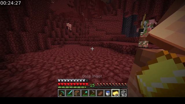 Bot speedruns Minecraft (sub 1h) | Random Seed Any % смотреть онлайн