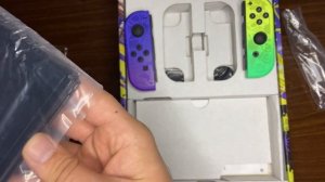 Nintendo switch oled splatoon 3 edition и это моя первая распаковка на канале