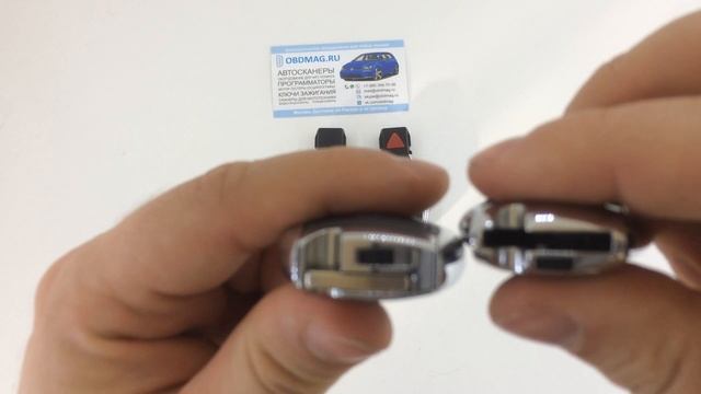 Как поменять батарейку в смарт ключе Mercedes Мерседес новые модели смотреть онлайн