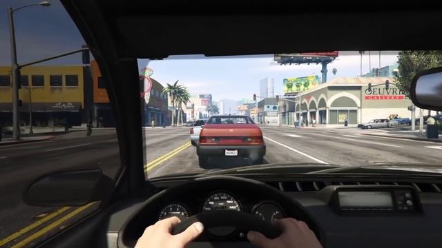 Grand Theft Auto 5 - Casual Drive In An Audi RS6 (Driving Like a Normal Person) смотреть онлайн