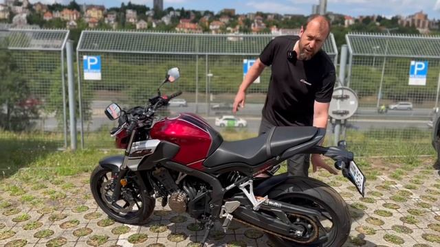 Bazarová Honda CB650F - K2moto смотреть онлайн