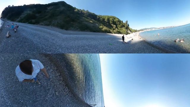 Дикий (приморский) пляж Туапсе 360