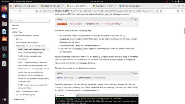 How to install dotnet (.NET) in Ubuntu 22.04 LTS and Setting up VS Code for .NET Development смотреть онлайн