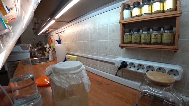 VLOG: Закваска для хлеба./ Пеку рогалики с яблоками./ Мои покупки. смотреть онлайн