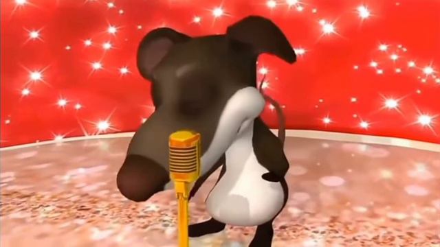 мышь поёт про: где наступила ты там упала звезда смотреть онлайн