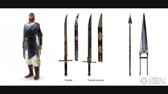 Assassins Creed Revelations Multiplayer character Weapons layout смотреть онлайн