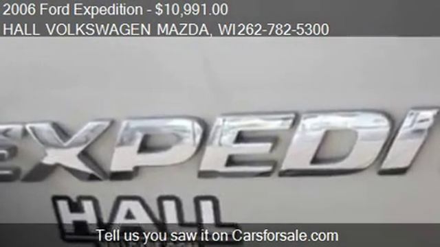 2006 Ford Expedition 4X4 XLT - for sale in Brooksfield, WI 5 смотреть онлайн