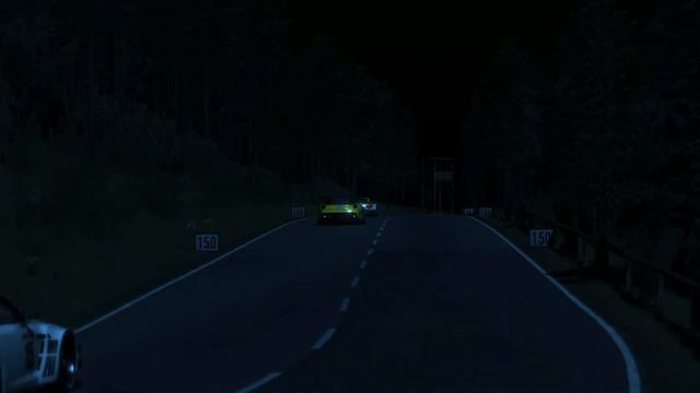 Assetto Corsa - Moonlight weather from AssettoByNight v1.9.1 Mod on Feldbergring смотреть онлайн