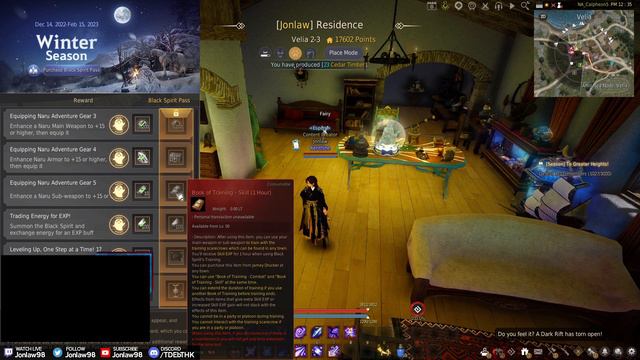 Woosa Progress & Updates | Episode 4 | Winter Season 2023 | Black Desert смотреть онлайн