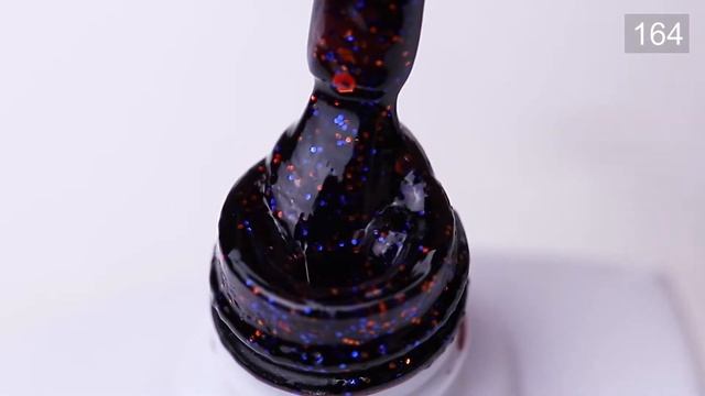 Гель-лак Molekula №164 (бордовый с синими и оранжевыми блестками), 11 мл смотреть онлайн