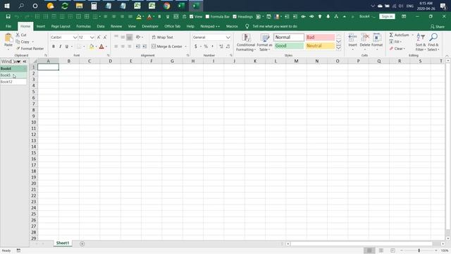Office Tab Bug in Excel 2019 смотреть онлайн