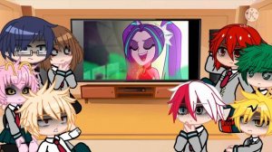 Mha react mlp : Rainbow Rocks (part 6)