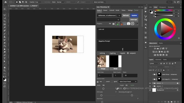  macOS A1111 in Photoshop Plugin — How To Install Plug-in Auto Photoshop SD Plugin Guide смотреть онлайн