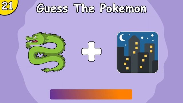 Guess The Pokemon From Emojis (Emoji Quiz) смотреть онлайн