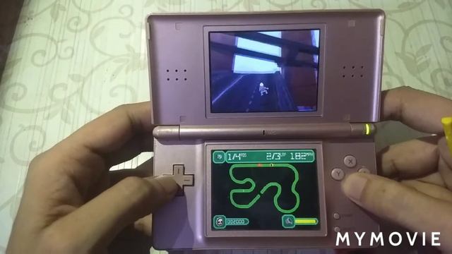 Nintendo DS lite - Crazy frog racing with original audio смотреть онлайн