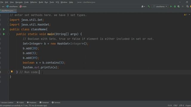 Java Sets with Boolean: Working with True and False in Collections смотреть онлайн
