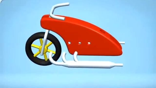 Как собрать мотоцикл для маленьких