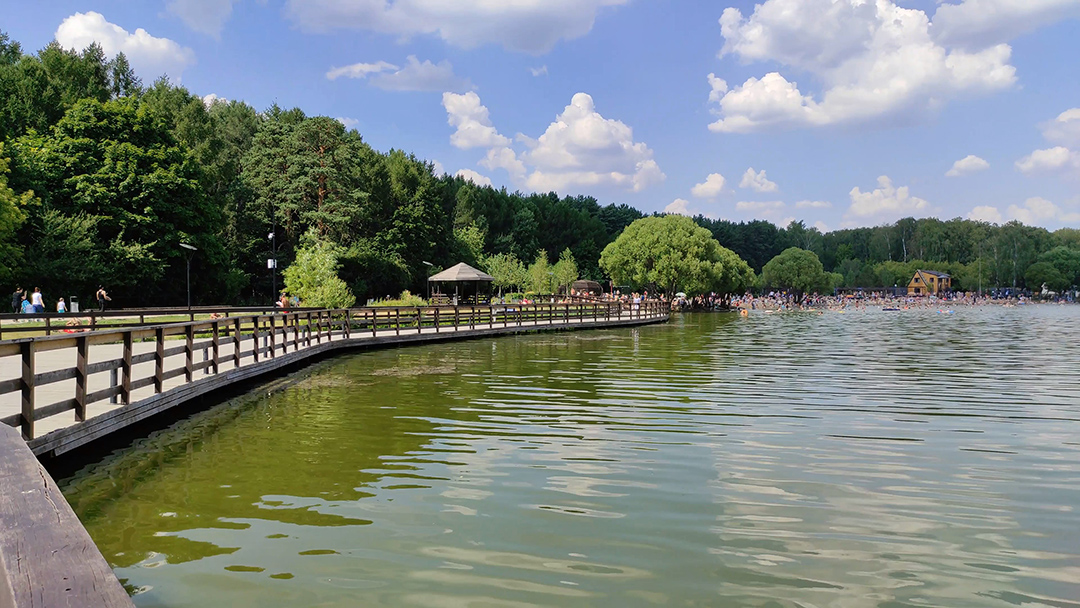 Жара на Мещерских прудах