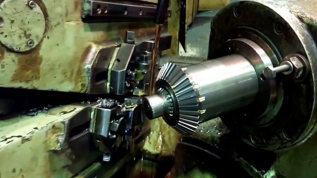 Зубострогальный станок 5А26 изготовление конических шестерен (УЛУЧШЕННОЕ ВИДЕО) смотреть онлайн