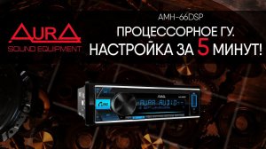 Процессорное ГУ - настройка для "чайников"! На примере AurA AMH-66DSP.