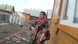 ВЕСЕЛУЩИЙ наигрыш на ГАРМОНИ-«Ой калина-Ой малина...»